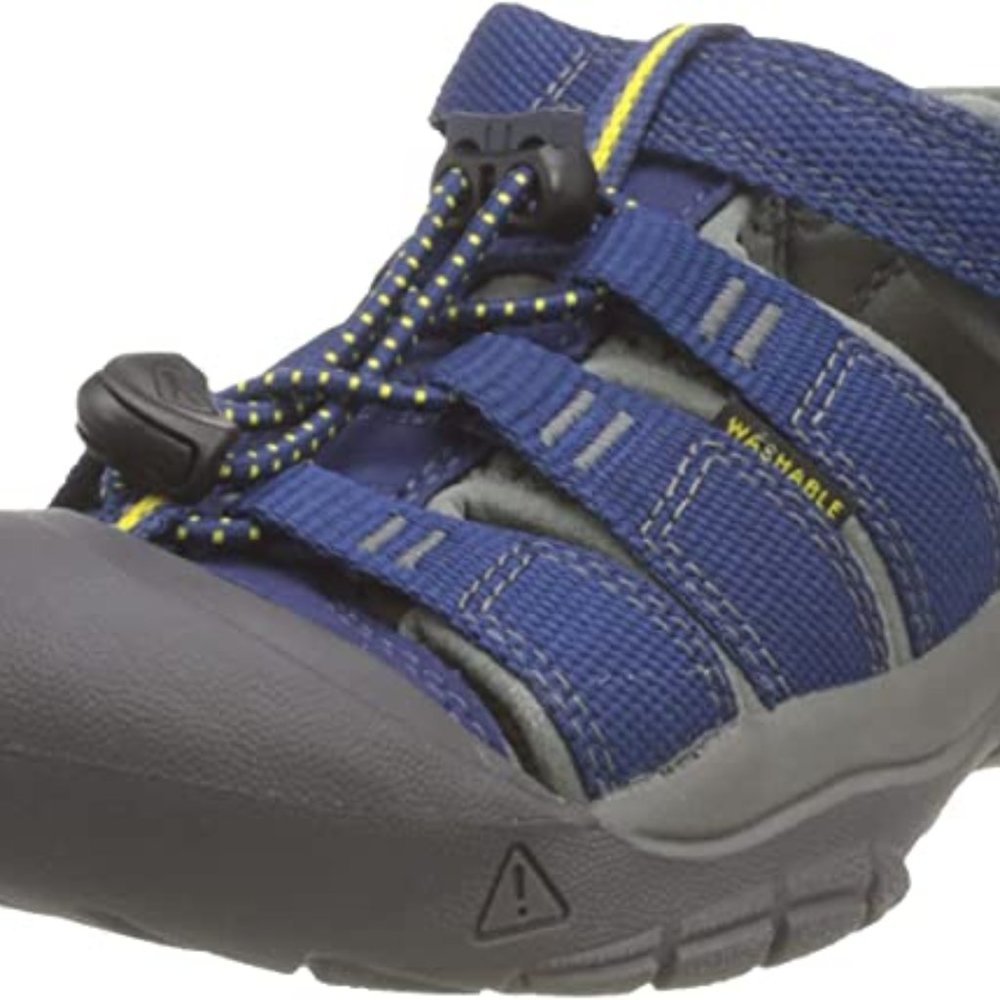 KEEN Newport H2 Water Hiking Sandals Close Toe - Big Kids Size 7 - Blue
